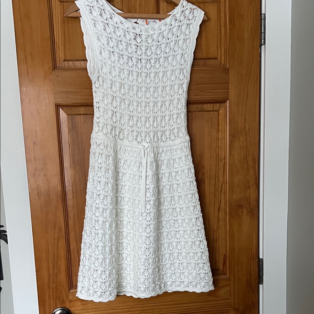 Cotton White Lace Dress